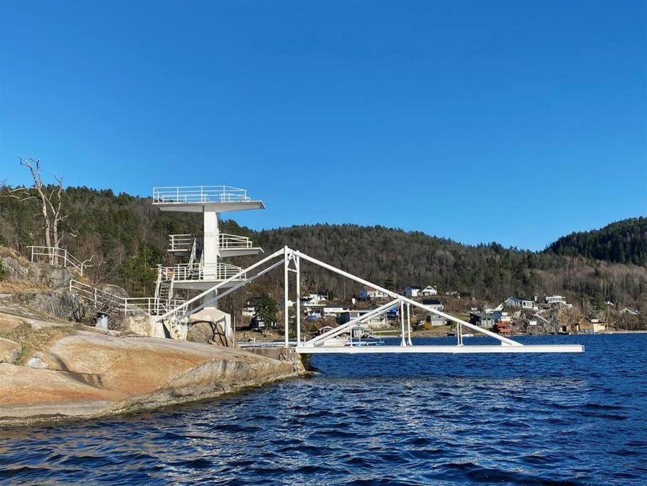 Apartamento Leilighet Ved Sjoen Med Strand Porsgrunn Exterior foto